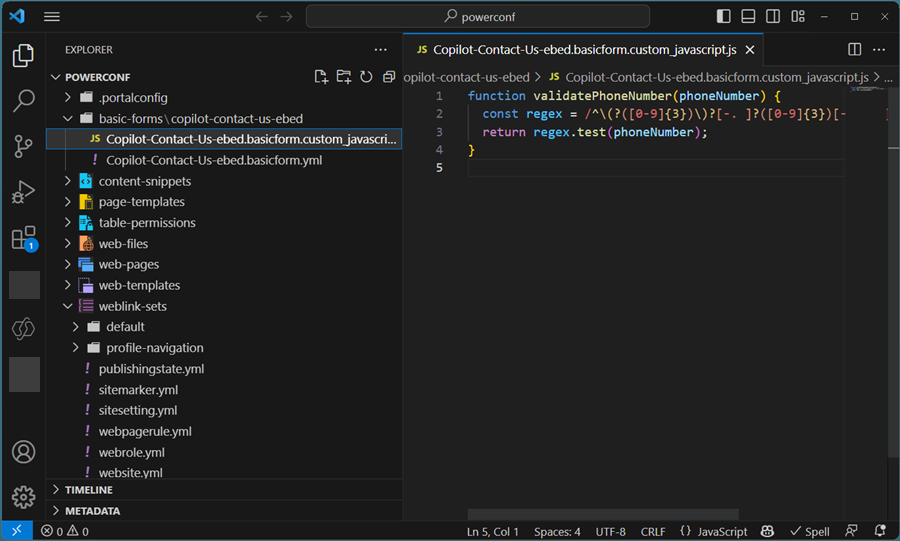 ตัวสำรวจ Visual Studio Code