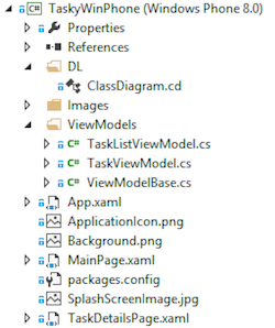 Windows Phone App The complete Windows Phone project