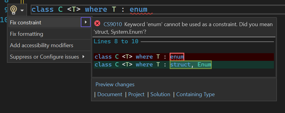 Fix Constraint