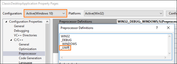 Preprocessor Definition constant