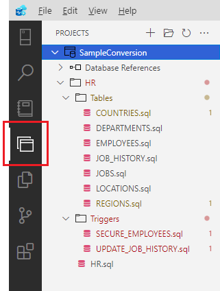 转换后的 SQL 脚本