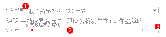 包含配置文件和规则的云服务缩放设置