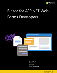 《面向 ASP NET Web Forms 开发人员的 Blazor》电子书封面缩略图。