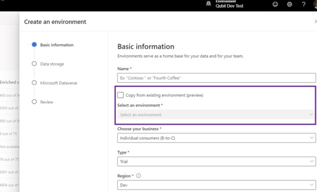 Copy a Customer Insights environment