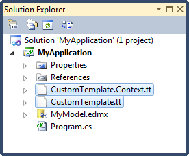 VS2010 Templates