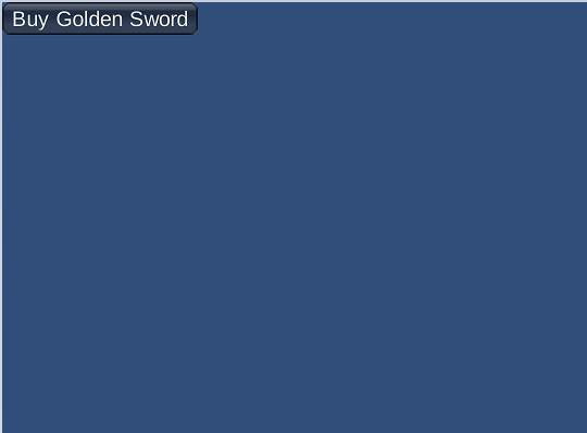 测试应用 - Buy Golden Sword 按钮