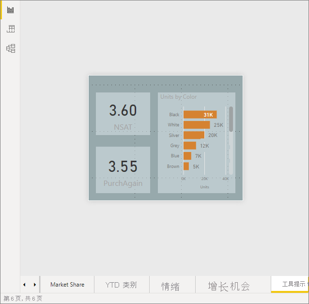 屏幕截图显示自定义报表工作提示。