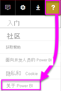 关于 Power BI