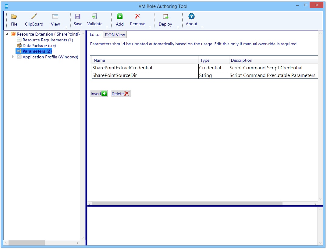 VM Role Authoring Tool