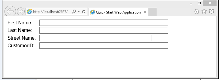 Visual Studio 中的 Web 应用程序