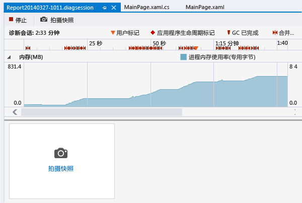 监视内存使用