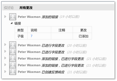 查看 Team Web Access 中的更改历史记录