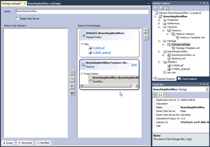 Using the Package Designer in Visual Studio 2010