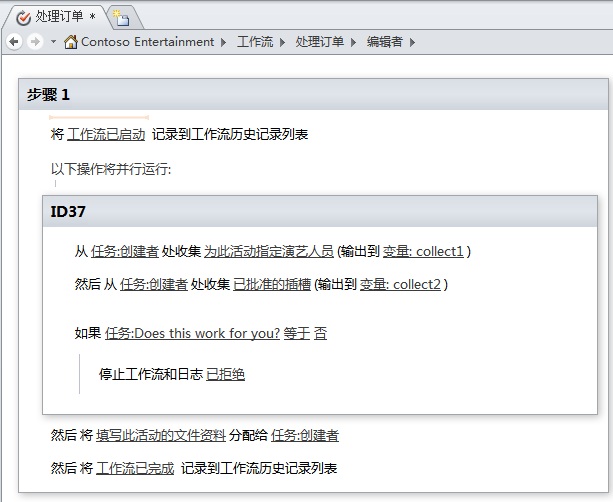 Process Order Workflow