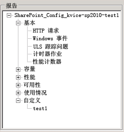 报告窗格