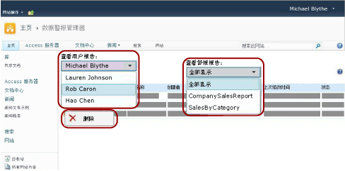 SharePoint 网站管理员的警报管理器