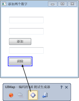 编码的 UI 测试目标元素