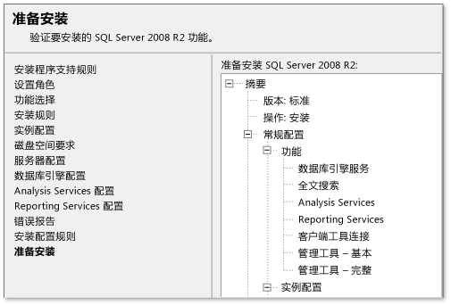 安装 SQL Server 2008 R2 - 已就绪