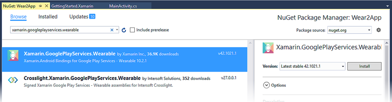 Xamarin.GooglePlayServices.Wearable