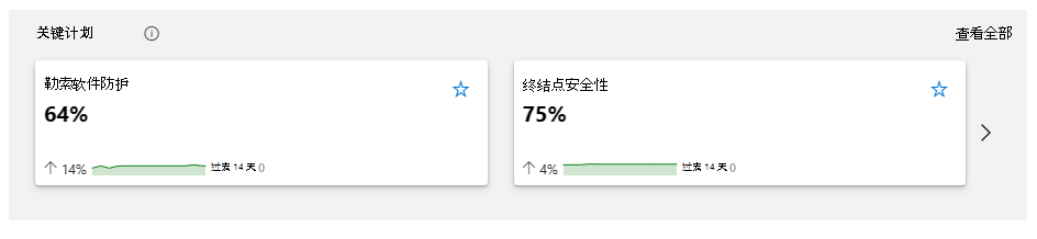 安全风险管理概述关键计划部分的屏幕截图