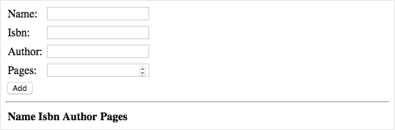 Screenshot of a web page with a form and submission button.