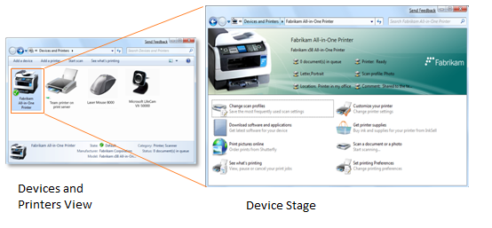 Device Stage。