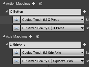 Using multiple controller bindings