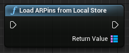 Blueprint of the Load ARPins from Local Store function