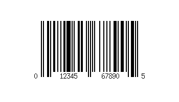 示例条形码 - BARCODE A