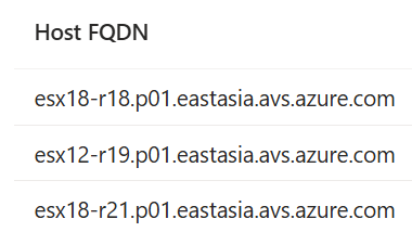 顯示 Azure VMware 解決方案 Pod 的圖表。