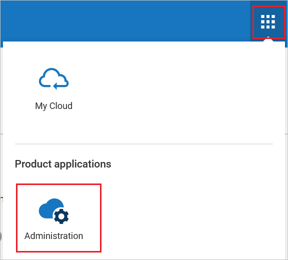 設定 Software AG Cloud 管理