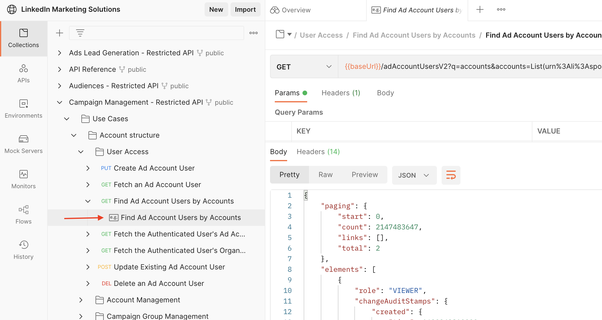 View Example Response