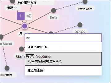 相關主題中主題選擇器的螢幕擷取畫面。