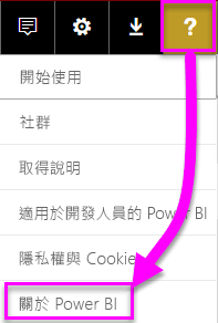 關於 Power BI