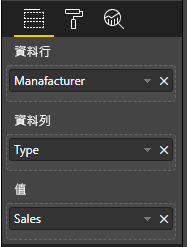 顯示視覺效果資料籃的螢幕擷取畫面。