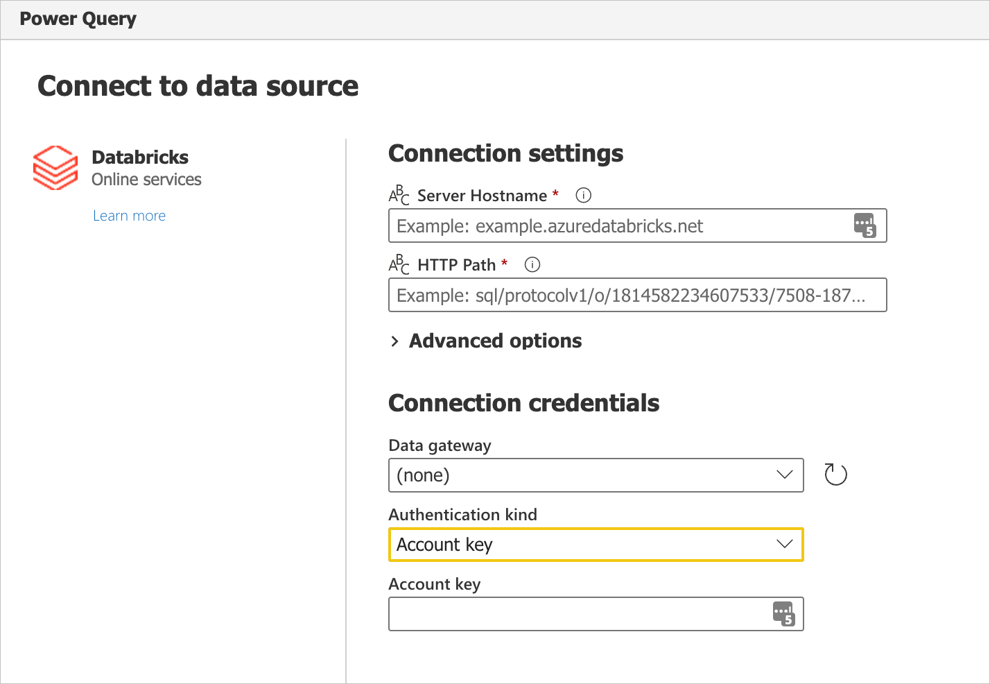 連線 ion 設定 和 Credentials。