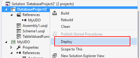 Data Lake Tools for Visual Studio--部署 U-SQL 資料庫專案