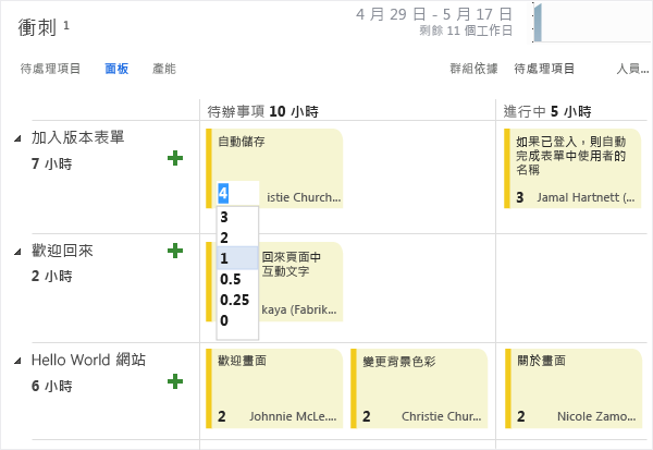 更新剩餘時數