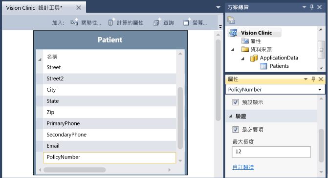 Patient 實體