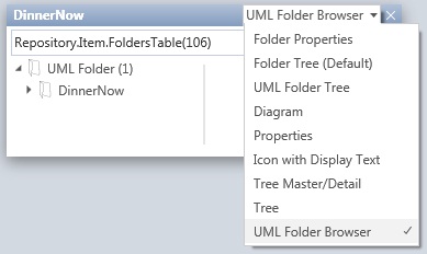 Shows the DinnerNow workpad.