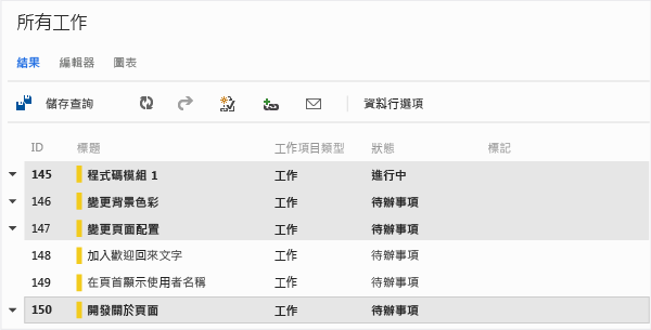 大量修改儲存結果 (TWA)