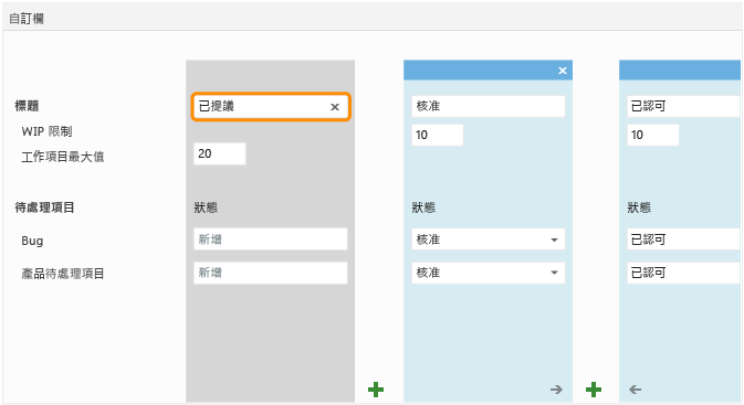 您以修改資料行的名稱