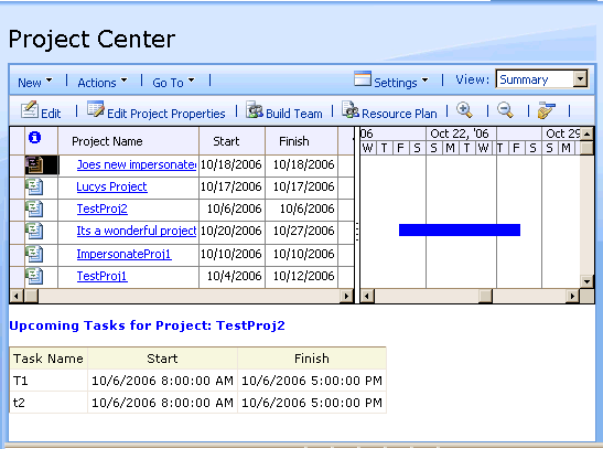 Using the Upcoming Tasks Web Part