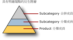 具有明確頂層的衍生階層