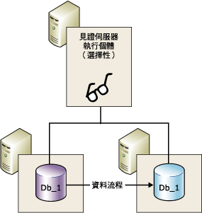 包含旁觀的鏡像工作階段