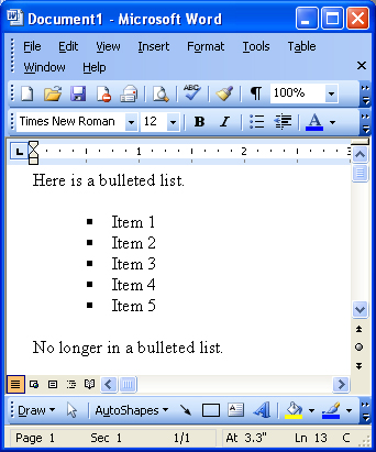 Microsoft Word