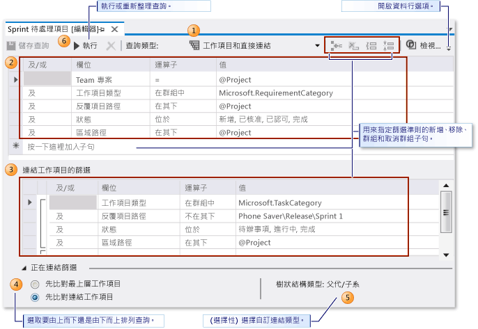 查詢的部分