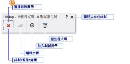 自動程式碼 UI 測試產生器