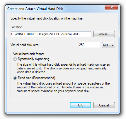 Create and Attach Virtual Hard Disk