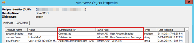 Metaverse 物件屬性畫面的螢幕快照。